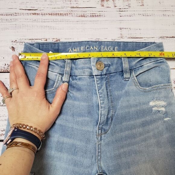 American Eagle Curvy High Rise Jeggings The Dream Jean Women’s - Picture 8 of 12